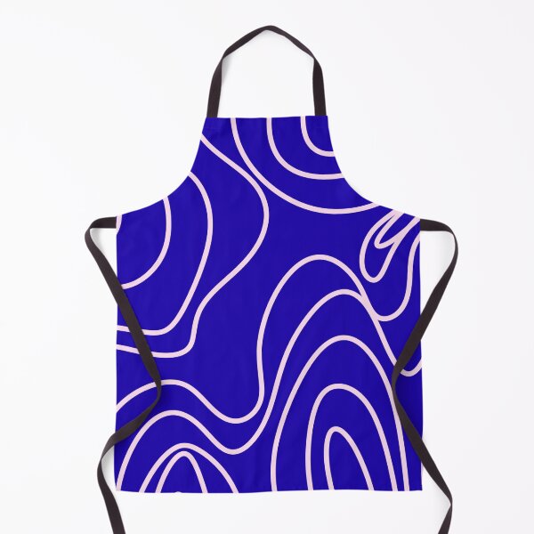 Item preview, Blue Pink Groovy Wavy Abstract Pattern designed and sold by jianina-alondra.