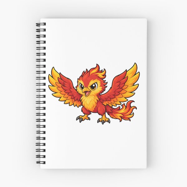 Item preview, Cute Fierce Phoenix Design designed and sold by Creativeworksuk.