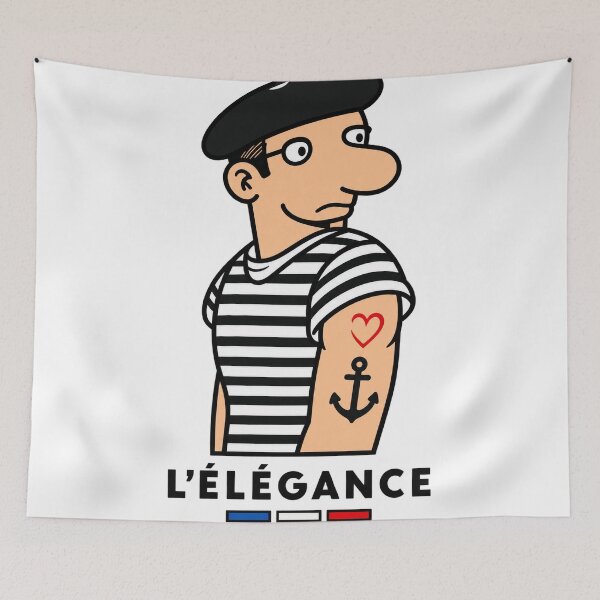 Item preview, French Elegance – Retro Breton Sailor designed and sold by Globe Dolls.