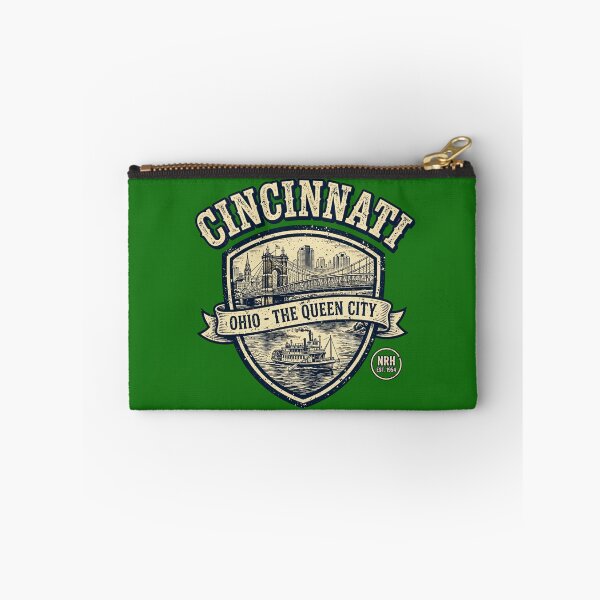 Item preview, Cincinnati Ohio The Queen City Vintage Shield designed and sold by Normandy Road Heritage.