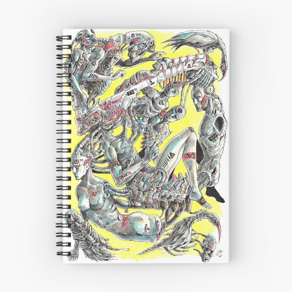 Item preview, Surrealism dystopian cyberpunk  xenomorph  Manga ink art  designed and sold by Paintbase.