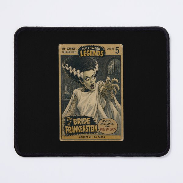 Item preview, Bride of Frankenstein - Halloween Trading Cards designed and sold by halibutgoatramb.