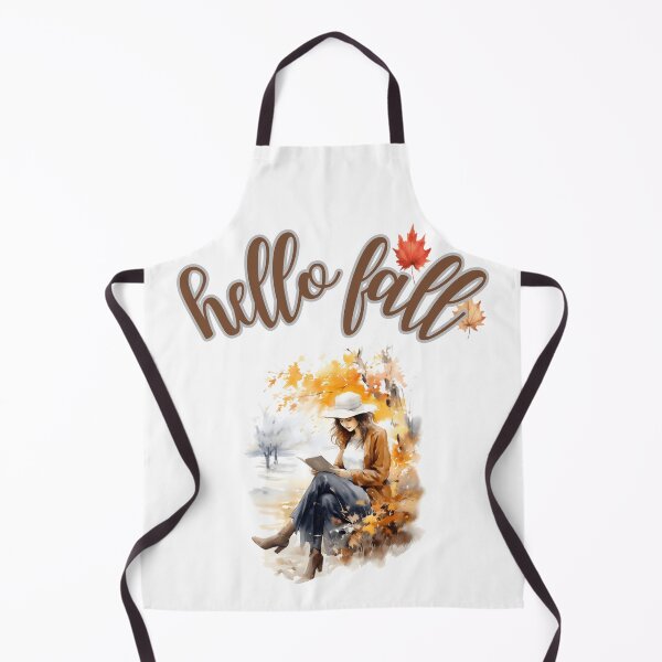 Item preview, Hello Fall - Cozy Autumn Girl Reading Book designed and sold by MIKEASHOP156.