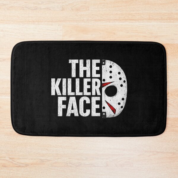 Item preview, SEO TITLE: The Killer Face – Vintage Slasher Hockey Mask Horror Graphic designed and sold by MusixMerch.