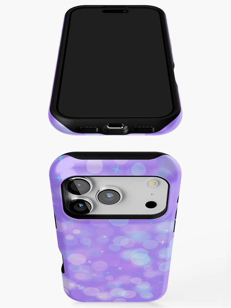 Thumbnail 3 of 4, iPhone Case, Bubble Pattern designed and sold by Ceylo Art.