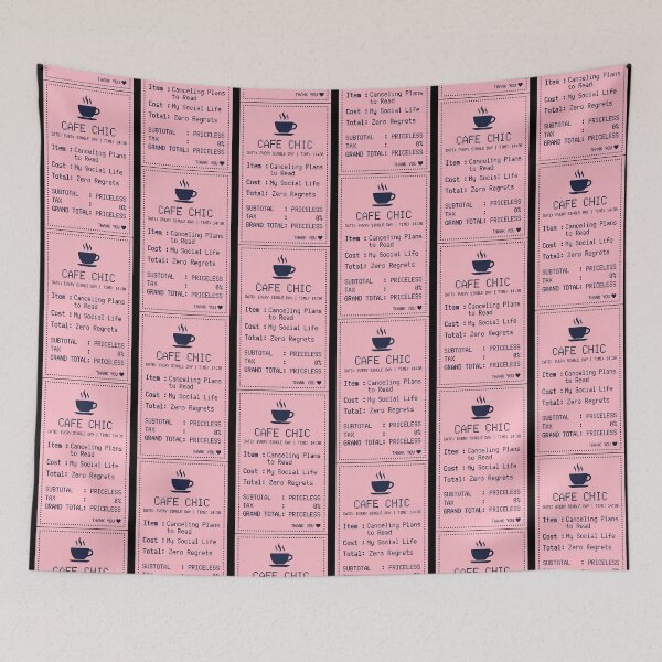 Item preview, Canceling Plans To Read Funny Introvert Cafe Receipt designed and sold by PrintivoraHub.