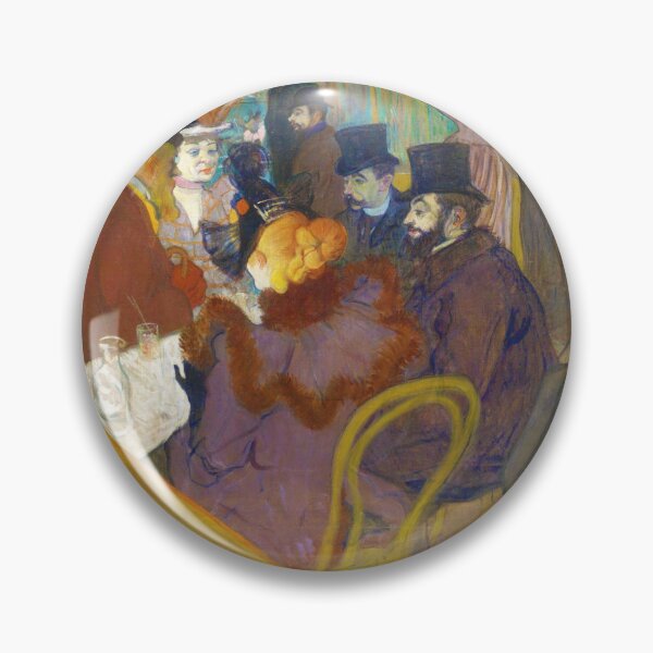 Item preview, Henri de Toulouse-Lautrec – At the Moulin Rouge (1895) designed and sold by VenusArt7.