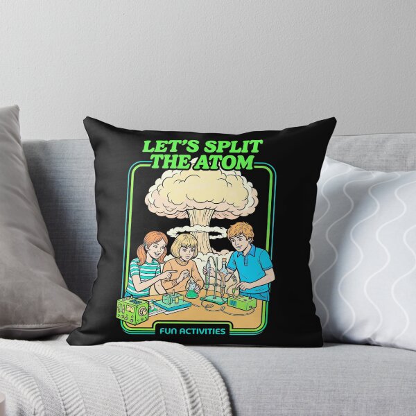 Item preview, Let's Split The Atom Funny Physics Nuclear Energy Book Cover designed and sold by GrandeDuc.