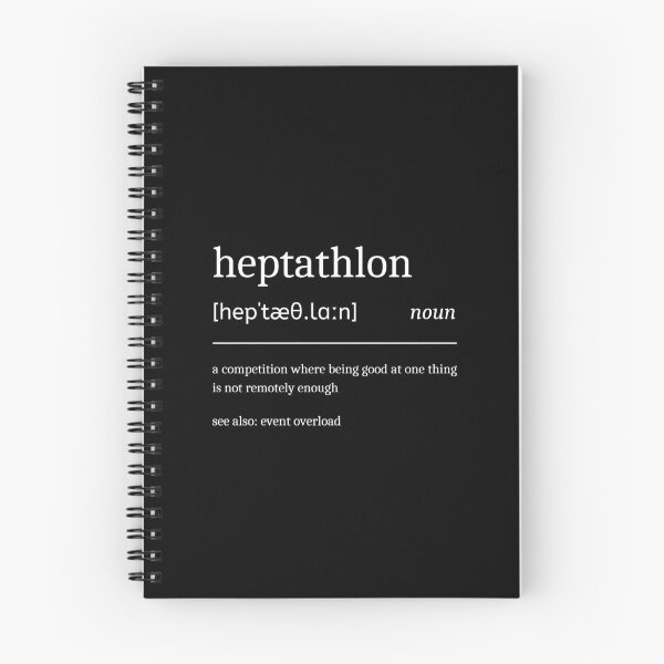 Item preview, Heptathlon Definition Funny Heptathlete designed and sold by StrideSuccess.