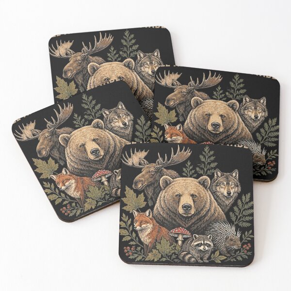 Item preview, Animal Lover Nature Wildlife Retro Art designed and sold by MOHAMED AKKAR.