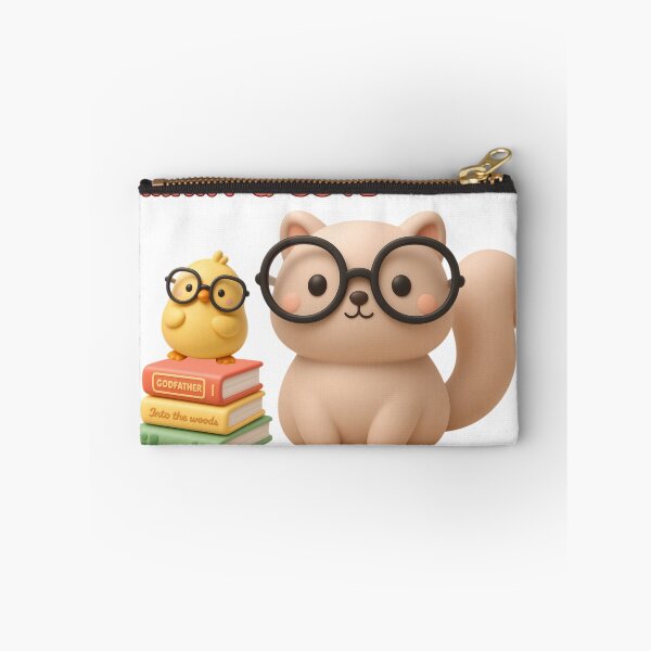 Item preview, Smart & Cute Animals with Books designed and sold by Agnisherl.