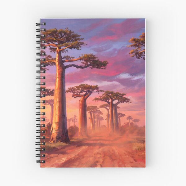 Item preview, Avenue of the Baobabs Madagascar designed and sold by RedPeaStudio.