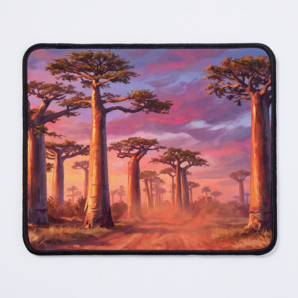 Item preview, Avenue of the Baobabs Madagascar designed and sold by RedPeaStudio.