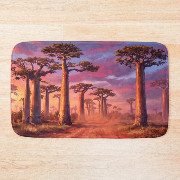 Item preview, Avenue of the Baobabs Madagascar designed and sold by RedPeaStudio.