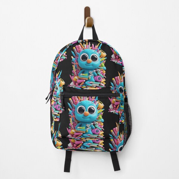 Item preview, Colorful School Mascot – Cute Back to School Character designed and sold by Les-Ink-Studio.