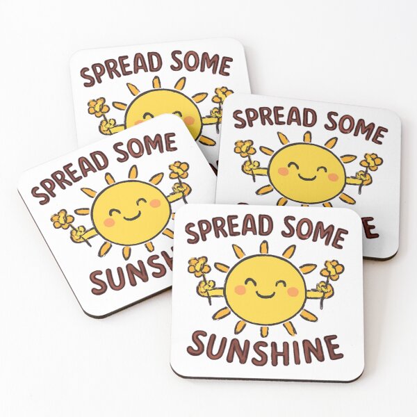 Item preview, Spread Some Sunshine – Cute Happy Sun Positive Vibes designed and sold by Alled Shop.