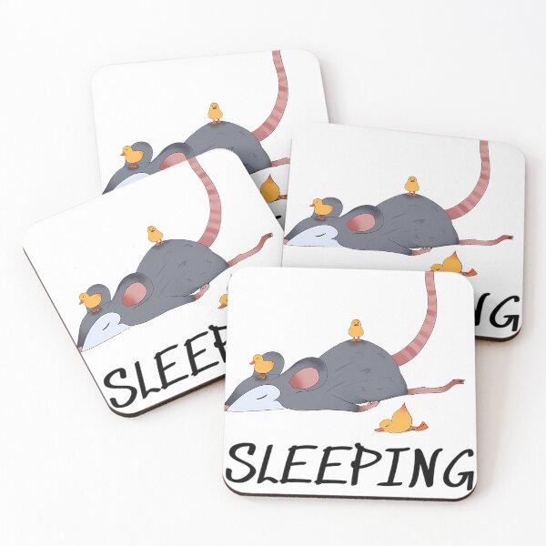 Item preview, Mouse nap with ducklings designed and sold by HueStudioCo.