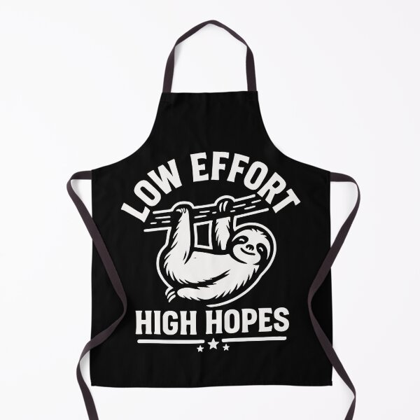Item preview, Low Effort High Hopes Funny Sloth Anti Hustle Sarcastic designed and sold by jemile.