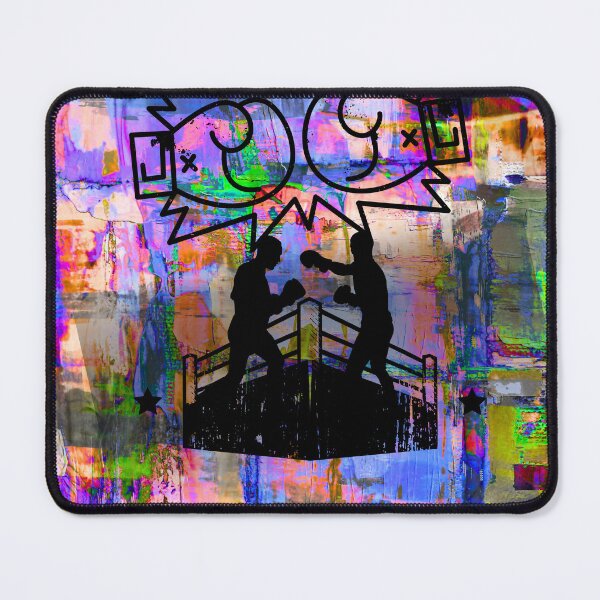 Item preview, Urban Boxing Graffiti Art – Colorful Street Sports Design designed and sold by PetruArtDesigns.