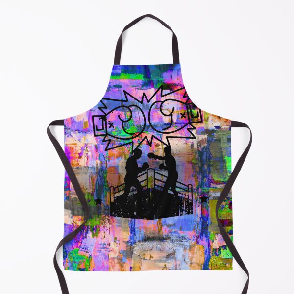 Item preview, Urban Boxing Graffiti Art – Colorful Street Sports Design designed and sold by PetruArtDesigns.