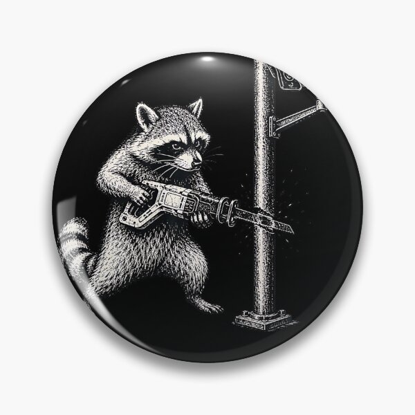 Item preview, Anti Flock Raccoon Surveillance Rebel Meme designed and sold by HaytamShop.