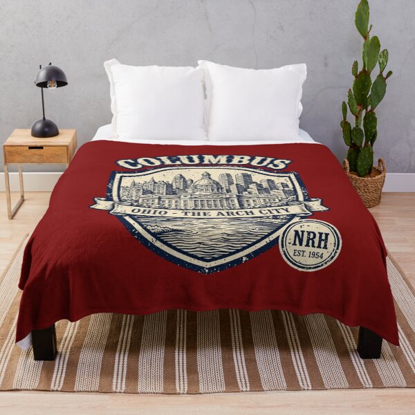 Item preview, Columbus Ohio The Arch City Vintage Shield designed and sold by Normandy Road Heritage.