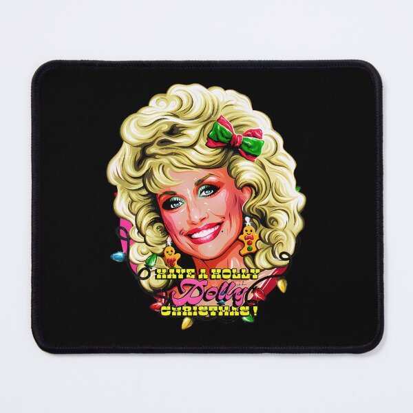 Item preview, Blonde Country Singer Illustration With Christmas designed and sold by KIRAjr.