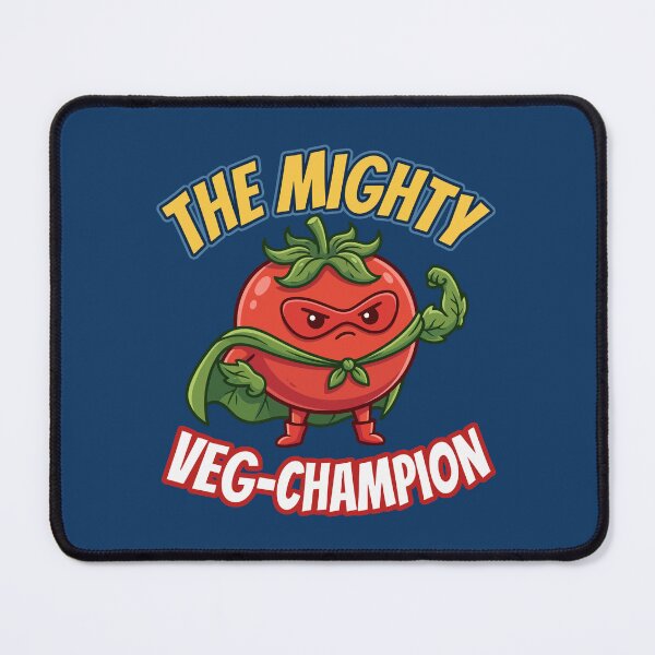 Item preview, The Mighty Veg Champion Cute Superhero Tomato designed and sold by Amir Faysal.