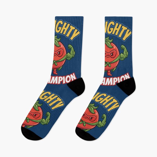 Item preview, The Mighty Veg Champion Cute Superhero Tomato designed and sold by Amir Faysal.