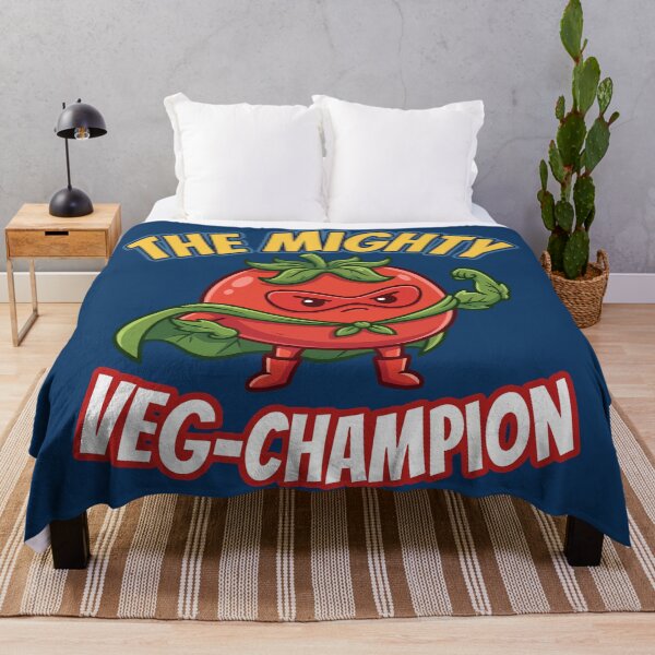 Item preview, The Mighty Veg Champion Cute Superhero Tomato designed and sold by Amir Faysal.