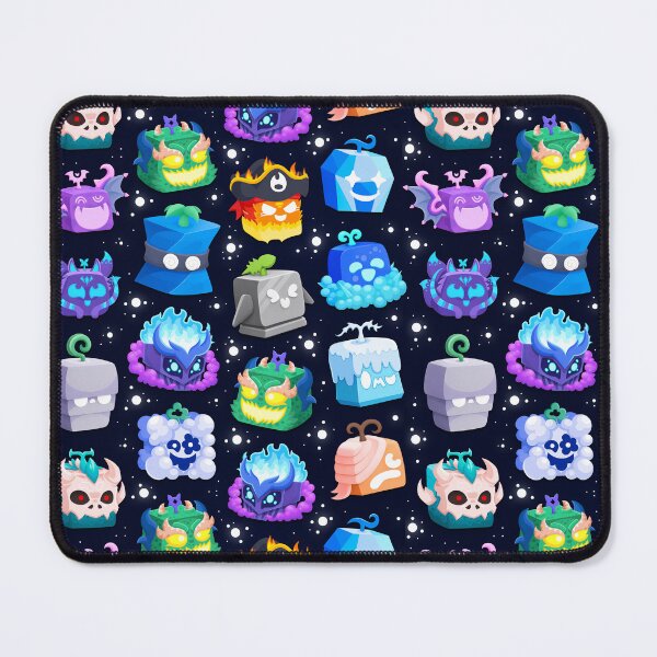 Item preview, Blox Fruits Roblox Seamless Pattern  designed and sold by Kubala Designs.