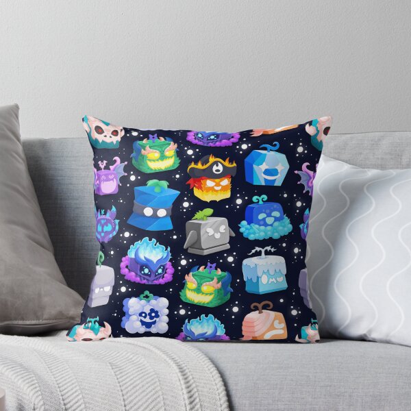 Item preview, Blox Fruits Roblox Seamless Pattern  designed and sold by Kubala Designs.