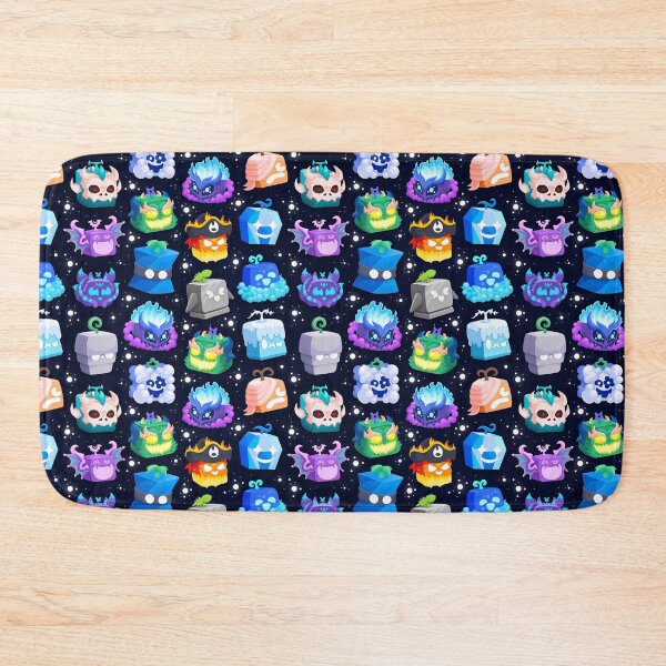 Item preview, Blox Fruits Roblox Seamless Pattern  designed and sold by Kubala Designs.
