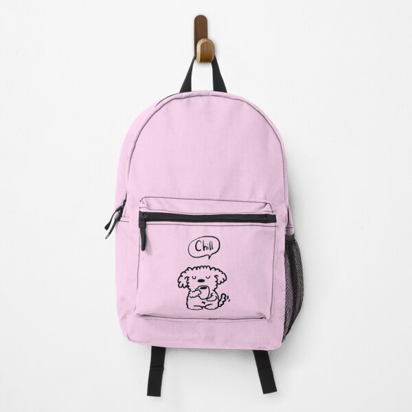 Item preview, Cute Chill Dog Pink Kawaii Illustration designed and sold by jianina-alondra.