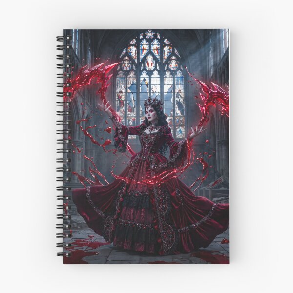 Item preview, Vampire Queen Blood Magic Gothic Scythe Fantasy Art designed and sold by TheRichGallery.