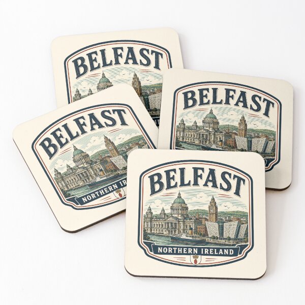Item preview, Belfast - Northern Ireland designed and sold by GoodOldVintage.