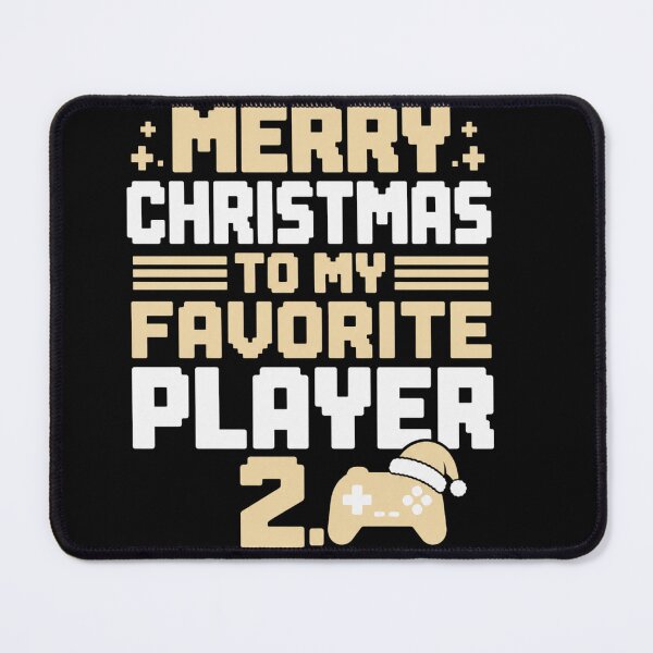 Item preview, Merry Christmas To My Favorite Player 2 – Funny Gamer Couple Shirt designed and sold by EpicInks24.