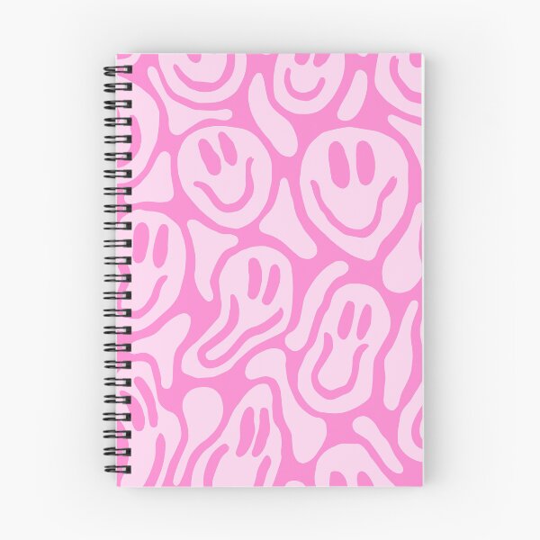 Artikelvorschau, Rosa, cooles Smiley-Gesicht mit Wellenmuster entworfen und verkauft von jianina-alondra.