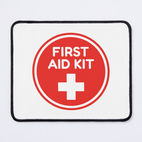 Item preview, First Aid Kit Emergency Medical Safety Sign designed and sold by VectorForge Studio.