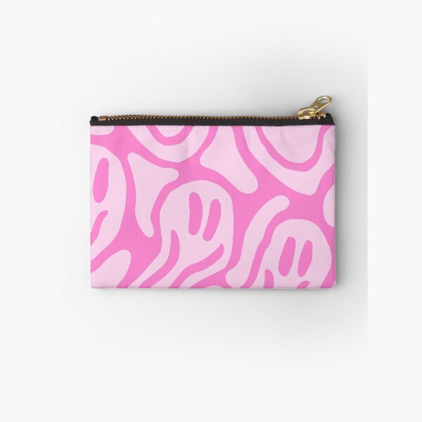 Item preview, Pink Groovy Smiley Face Wavy Pattern designed and sold by jianina-alondra.