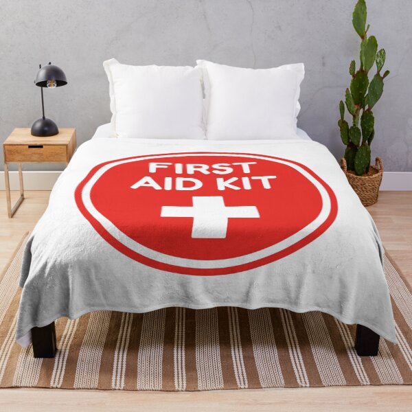 Item preview, First Aid Kit Emergency Medical Safety Sign designed and sold by VectorForge Studio.