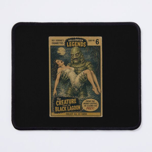 Item preview, Creature from the Black Lagoon - Halloween Trading Cards designed and sold by halibutgoatramb.