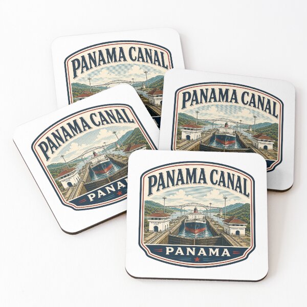 Item preview, Panama Canal - Panama designed and sold by GoodOldVintage.