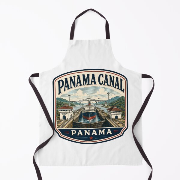 Item preview, Panama Canal - Panama designed and sold by GoodOldVintage.