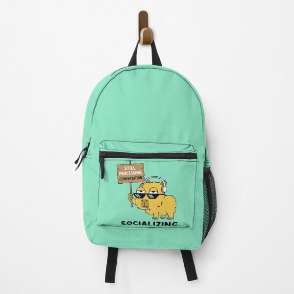 Item preview, Still Processing Conversation Socializing Capybara designed and sold by Amir Faysal.