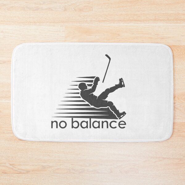 Item preview, No Balance Funny Ice Hockey Parody Design for Sports Humor designed and sold by farhanhafeez.