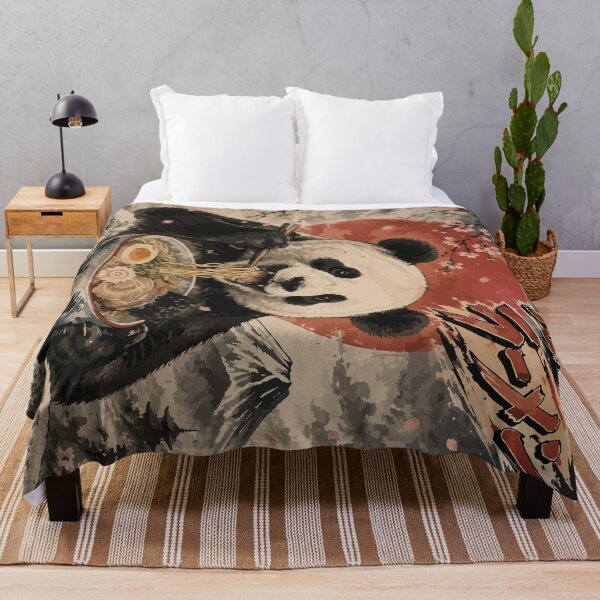 Item preview, Panda Ramen Sumie Japanese Vintage designed and sold by TomFrontierArt.