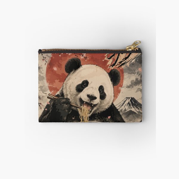 Item preview, Panda Ramen Sumie Japanese Vintage designed and sold by TomFrontierArt.