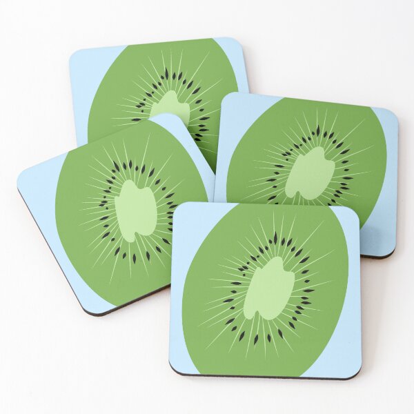 Item preview, Minimalist Kiwi Fruit Green Pop Art designed and sold by jianina-alondra.