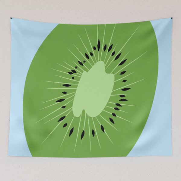 Item preview, Minimalist Kiwi Fruit Green Pop Art designed and sold by jianina-alondra.